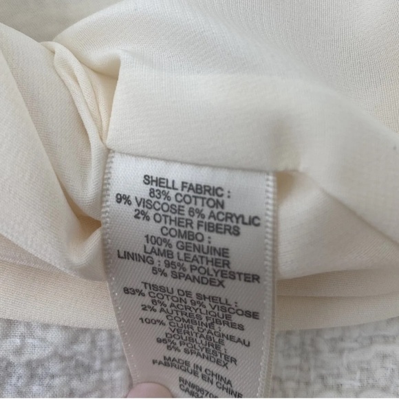 Rebecca Taylor, Ivory, Cotton, Softly Textured Tweed,Frayed Hem, EUC, Size 4 - Picture 6 of 12